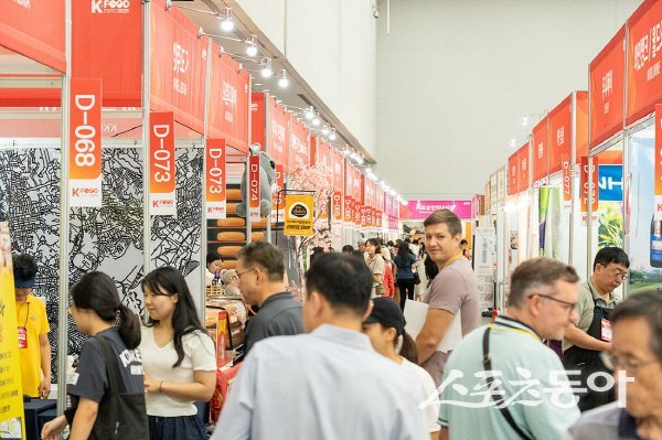 ‘2025 대구국제식품산업전(K-FOOD EXPO 2025)’이  성황리에 진행되고 있다. 사진제공 ㅣ 대구시