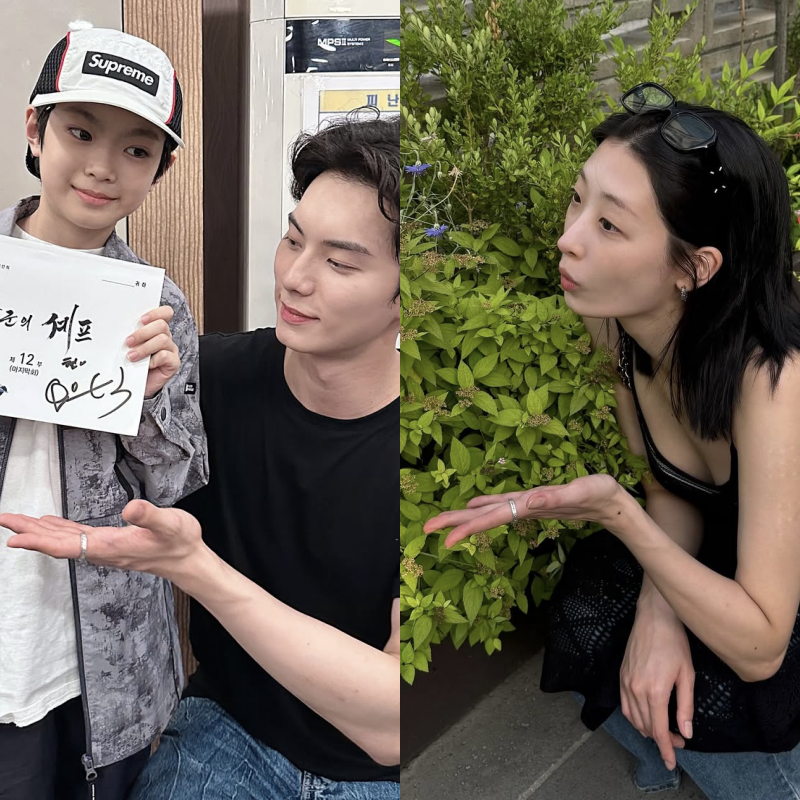 구현· 류다인 소셜 캡처