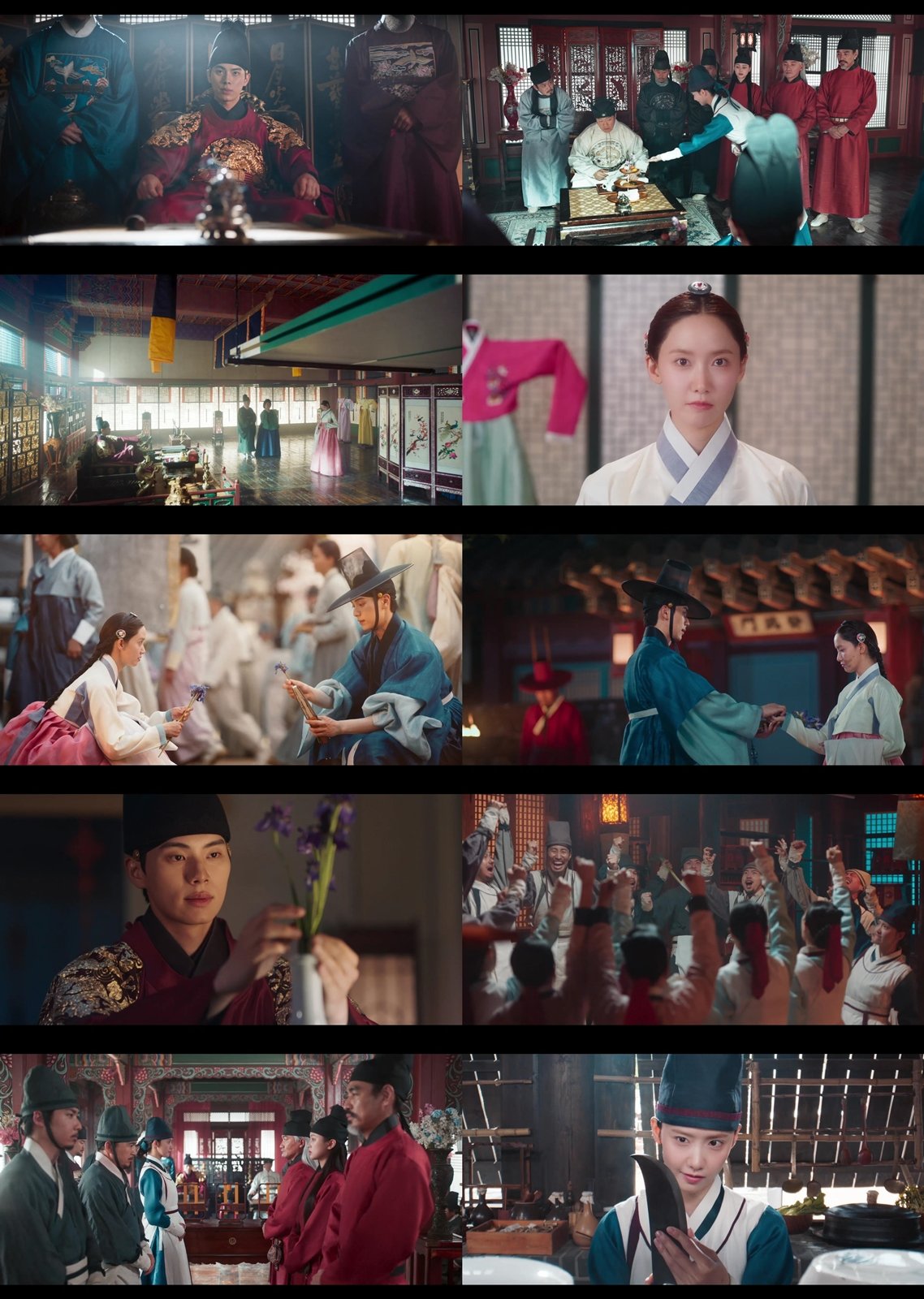 tvN ‘폭군의 셰프’ 6회에서 임윤아와 이채민이 명나라 사신단과의 요리 대결을 준비하며 첫 데이트 같은 시간을 보내고 서로에게 설레는 감정을 드러냈다. 사진제공 | tvN 폭군의 셰프 캡처