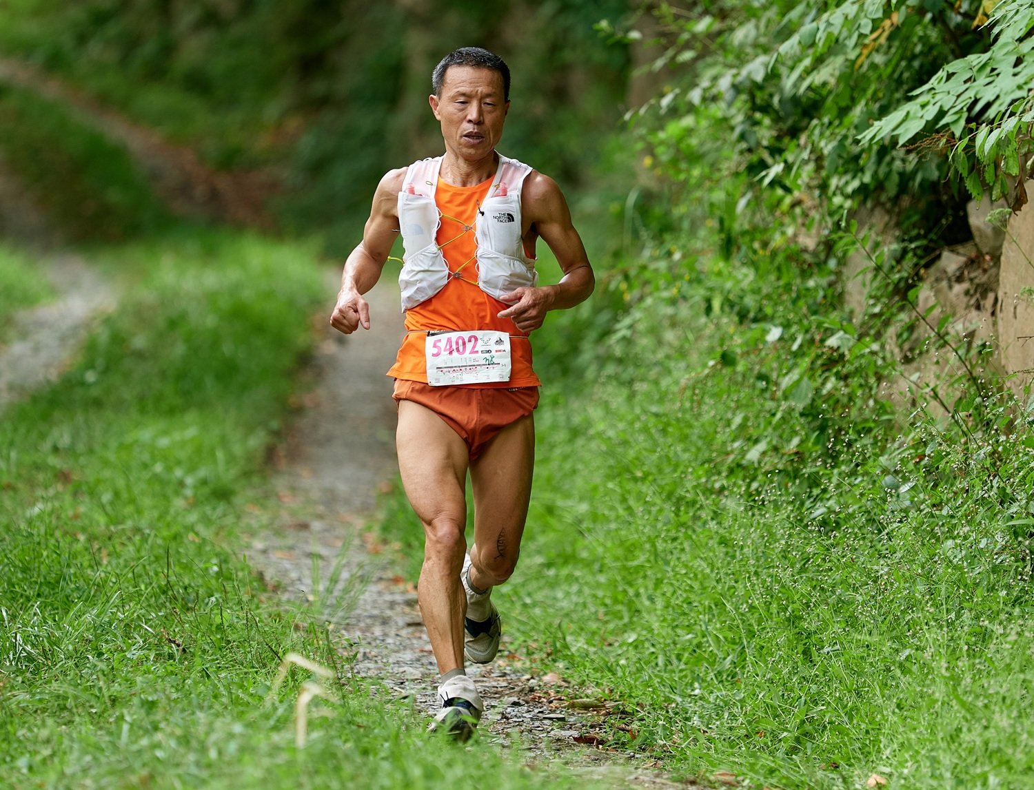 노스페이스 애슬리트팀 심재덕 선수의 레이스 모습