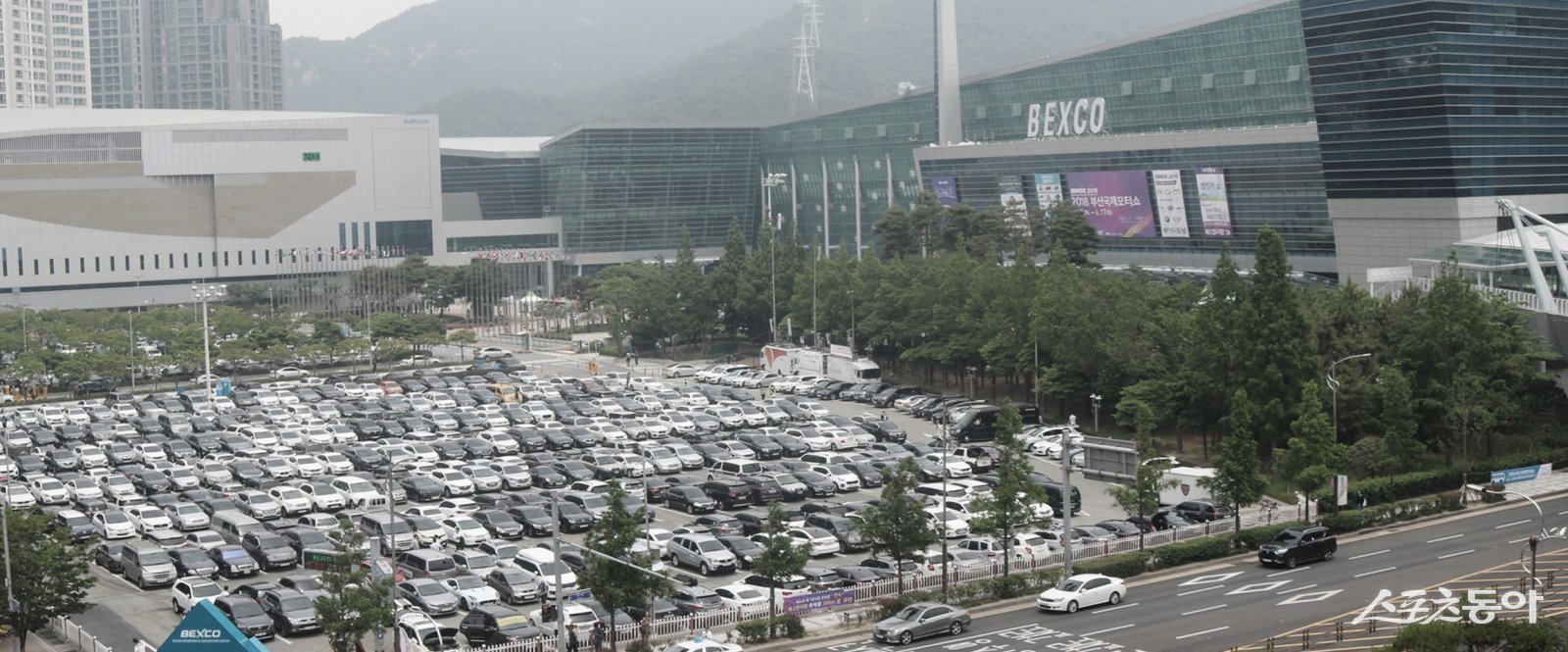벡스코 전경.