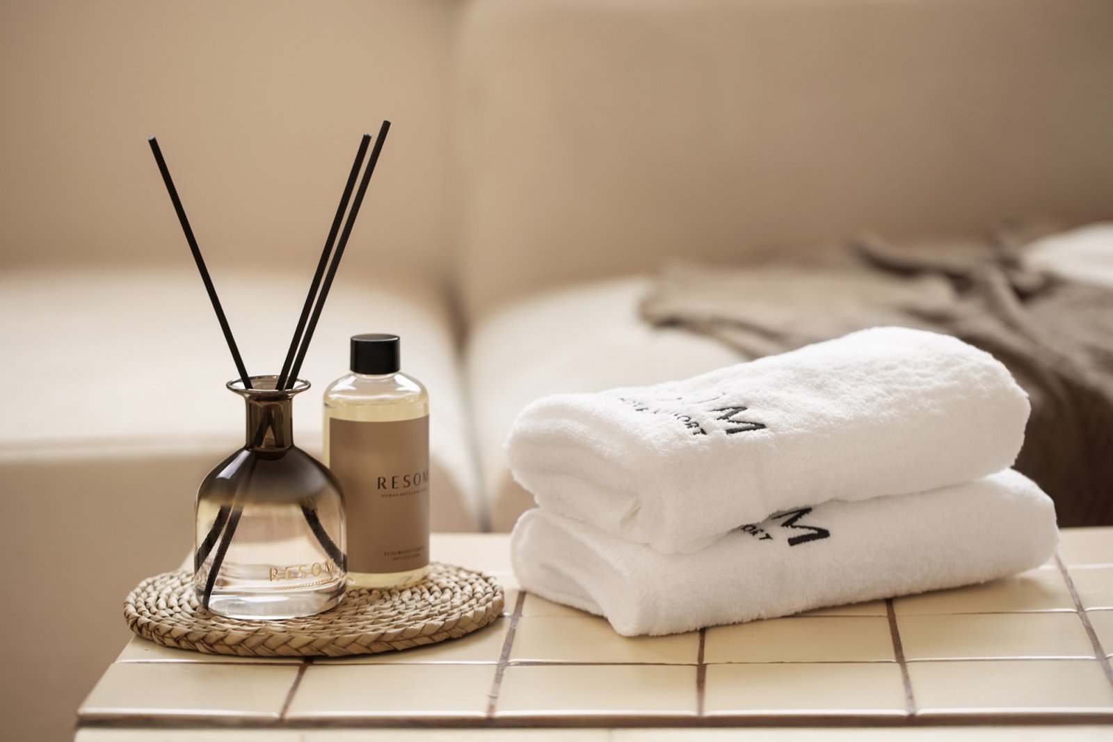 리솜리조트 ‘럭셔리안트 포레스트 디퓨저_& 리솜리조트 40수 타월 세트’