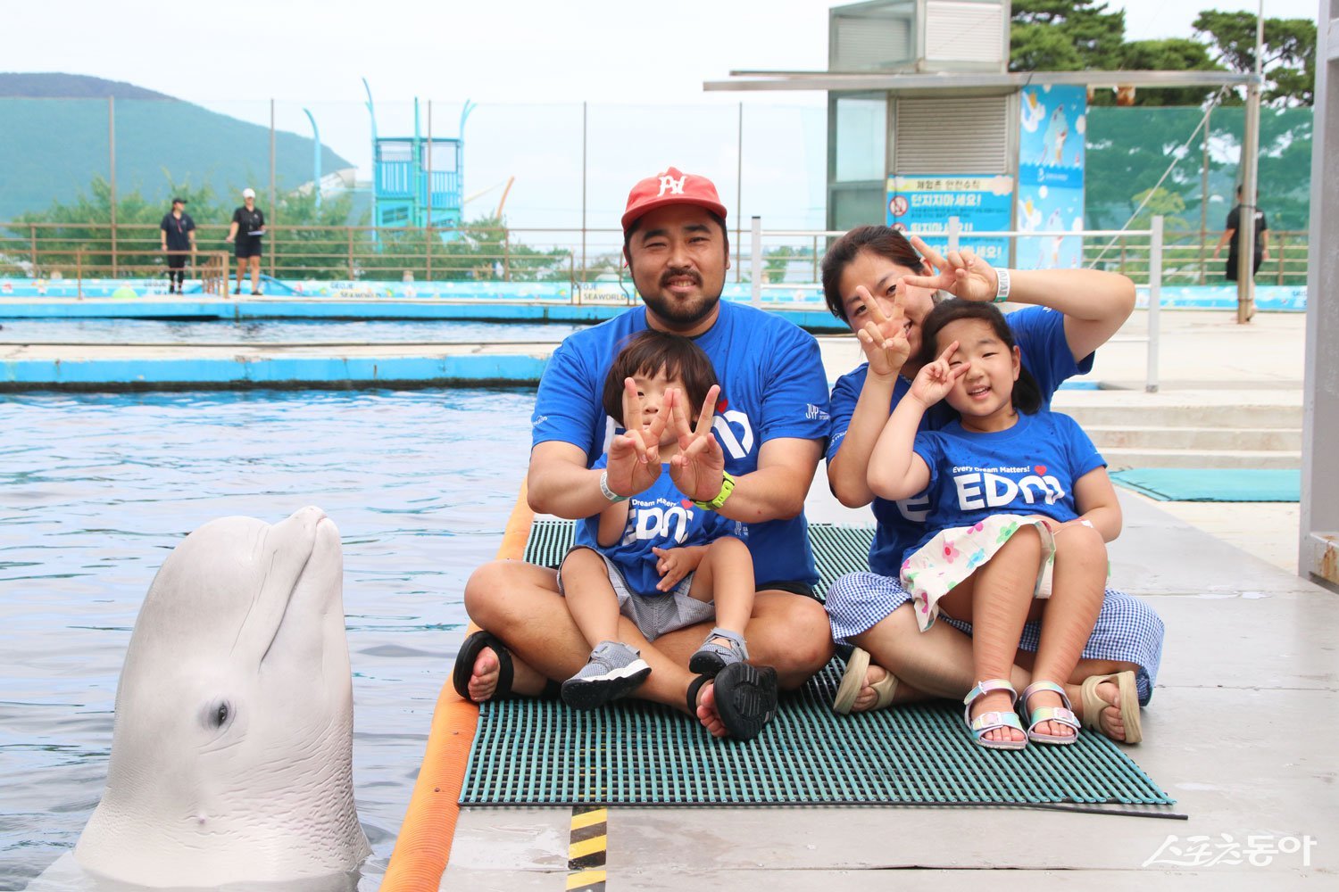 거제씨월드-메이크어위시 코리아, 백혈병 아동 소원성취 프로젝트 진행. (사진제공=거제씨월드)