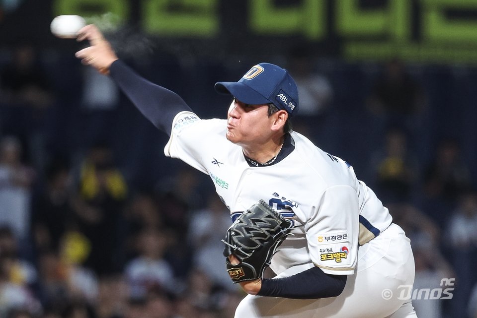 NC 김진호는 임시 마무리 투수로 보직을 바꾸면서 목표로 했던 20홀드 달성이 힘들어졌다. 하지만 팀을 위해 헌신하는 마음가짐은 그대로다.|NC 다이노스