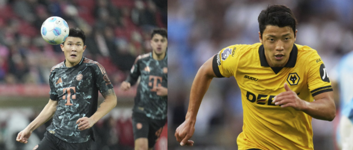 축구국가대표팀의 동갑내기 수비수 김민재(왼쪽)와 황희찬의 부침이 깊어지고 있다. 김민재는 14일 함부르크전에 나서지 못해 2경기 연속 결장했고, 황희찬 역시 이날 뉴캐슬전에서 이렇다할 모습을 보이지 못했다. 이번 시즌 입지가 좁은 이들은 하루빨리 분위기를 바꿔야 주전 경쟁에서 앞서나갈 수 있다. AP뉴시스