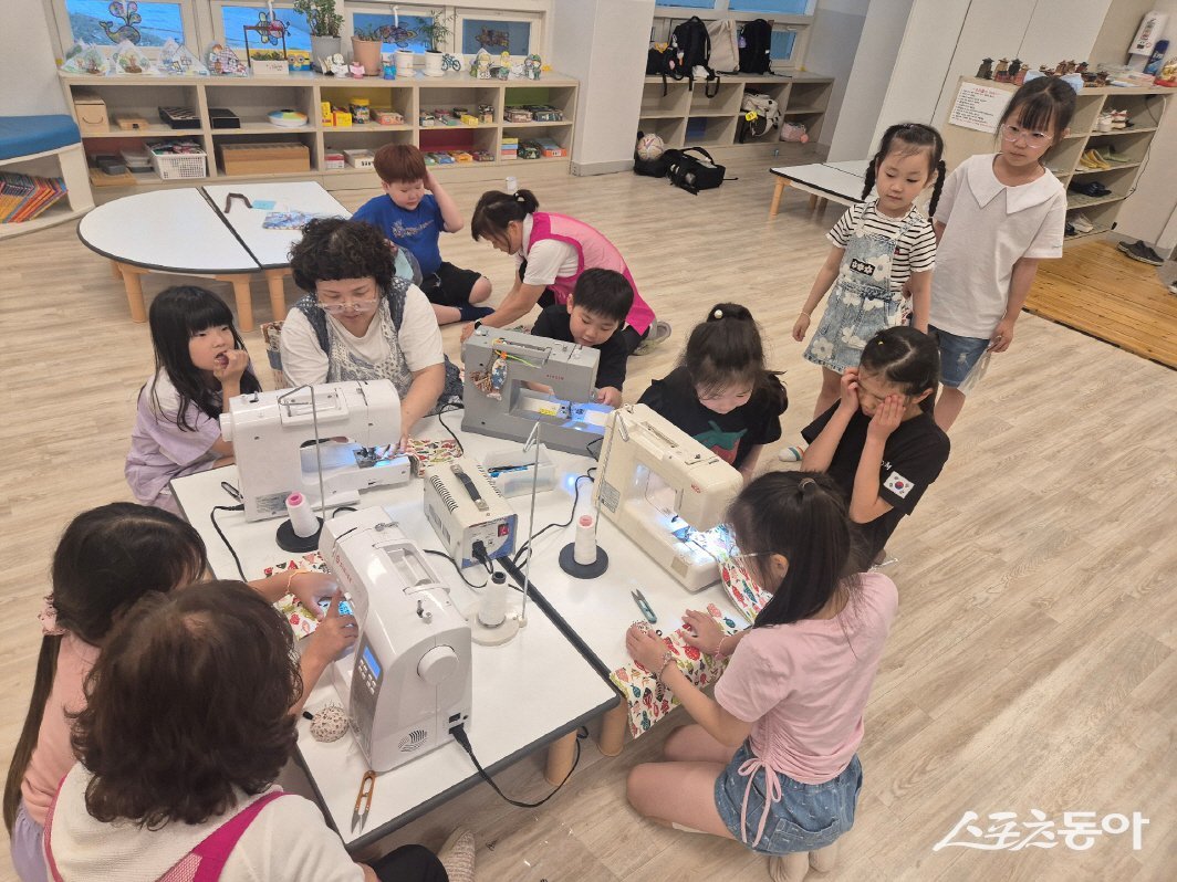 공동육아 나눔터 프로그램. 사진제공=광양시