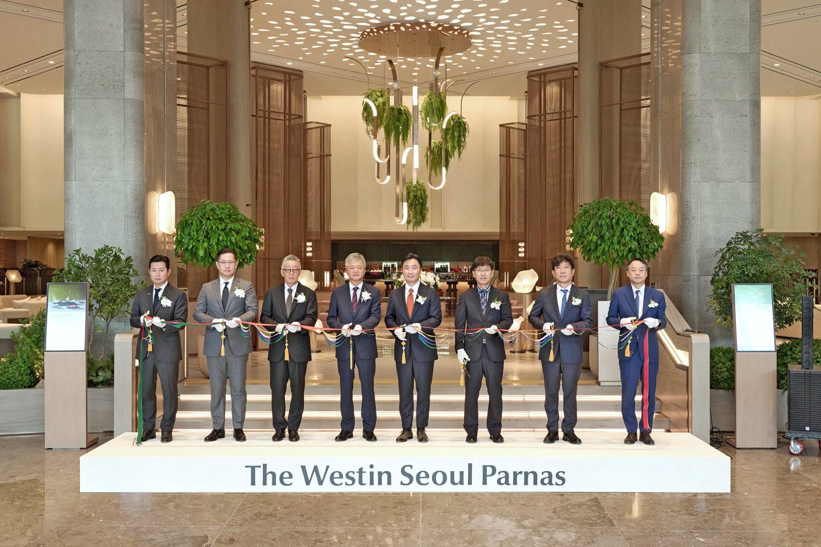 웨스틴 서울 파르나스 개관식