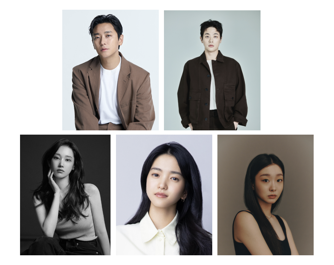 사진제공｜주지훈(블리츠웨이엔터테인먼트), 박정민(샘컴퍼니),전종서(앤드마크), 김태리(매니지먼트mmm), 김다미(UAA) 