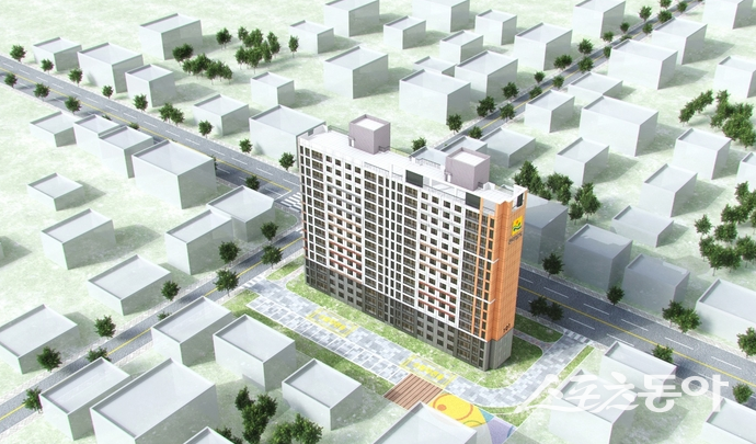 ‘전남형 만원주택’ 조감도. 사진제공=보성군