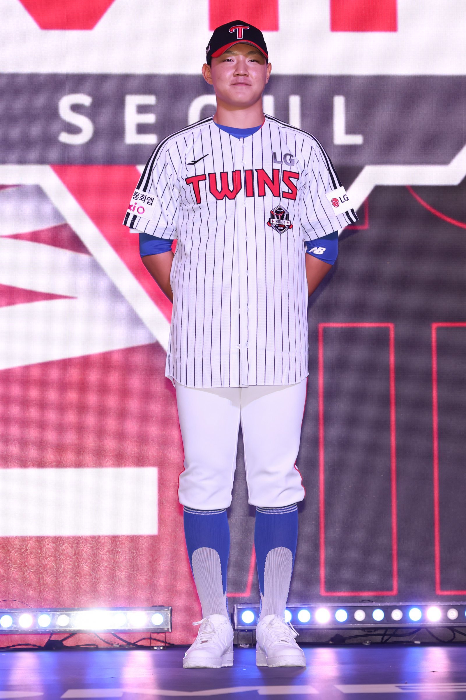 2026 KBO 신인 드래프트에서 1라운드 전체 8순위로 LG의 지명을 받은 경기항공고 양우진. 사진제공|LG 트윈스