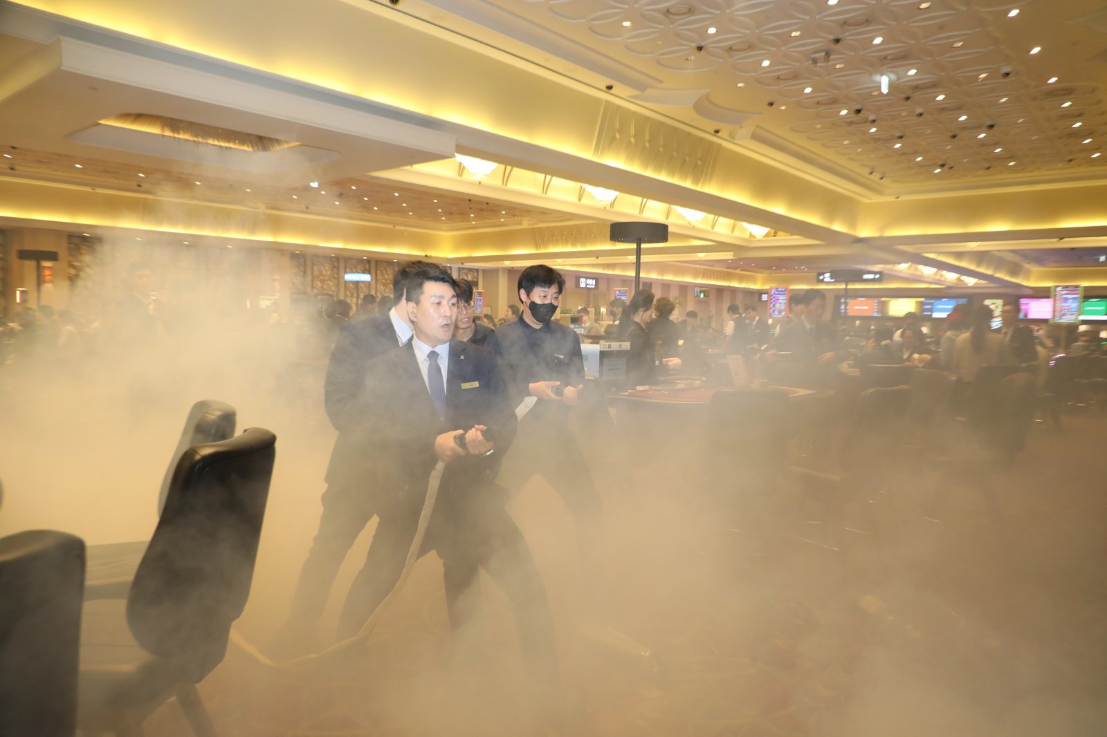 지진 화재상황을 가정해 실전처럼 진행된 복합재난 훈련