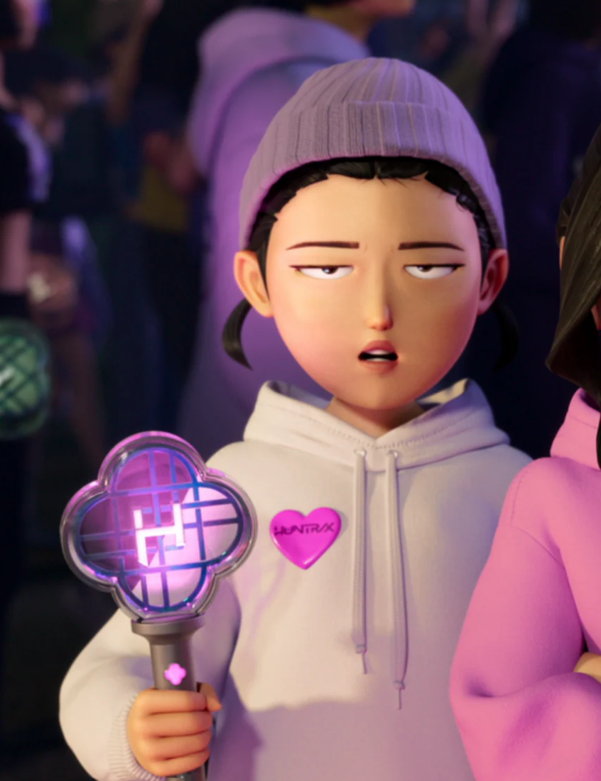 ‘케데헌 굿즈’의 끝판왕이 나온다. ‘케이팝 데몬 헌터스’ 속 여성 트리오 헌트릭스와 남성 그룹 사자보이즈의 응원봉이 공식 출시된다. 사진제공 | 넷플릭스