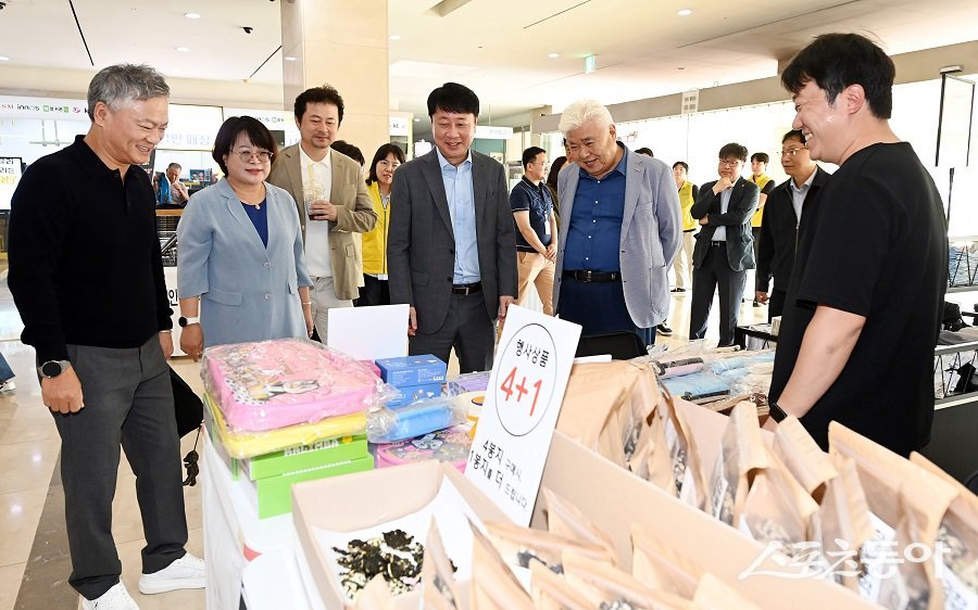 인천 부평구, 추석맞이 중소기업 우수제품 판매전을 진행했다. 사진제공|인천 부평구청