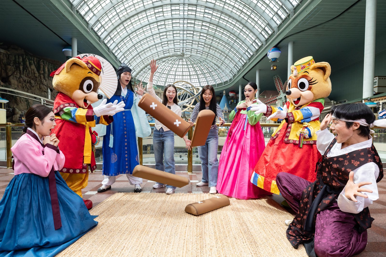 롯데월드 어드벤처에서 보내는 즐거운 추석