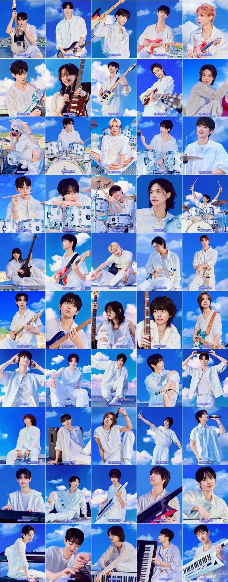 Mnet 새 글로벌 밴드 메이킹 서바이벌 ‘스틸하트클럽’이 기타·드럼·보컬 등 총 50인 참가자 프로필을 공개하며 기대를 높였다. 배우 문가영이 MC를, 정용화·이장원·선우정아·하성운이 디렉터를 맡아 새로운 밴드 탄생 여정을 함께한다. 사진제공|Mnet