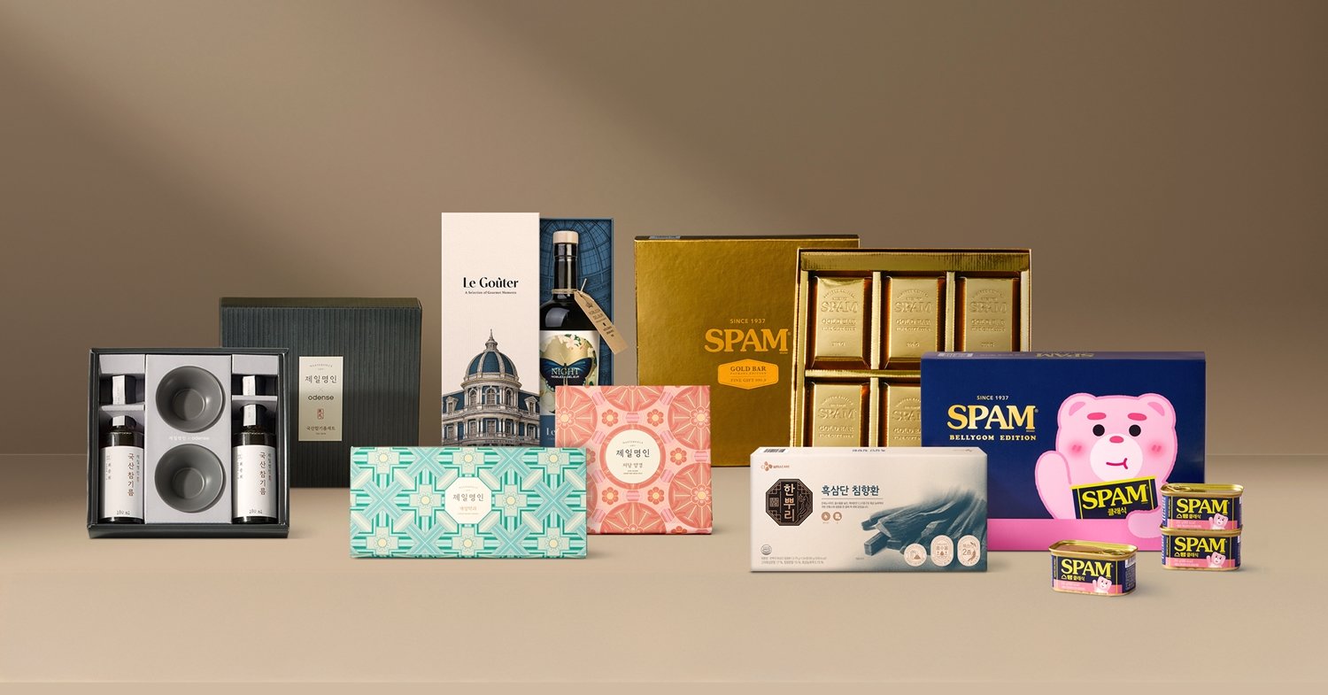 CJ제일제당 추석 선물세트. 사진제공 |CJ제일제당