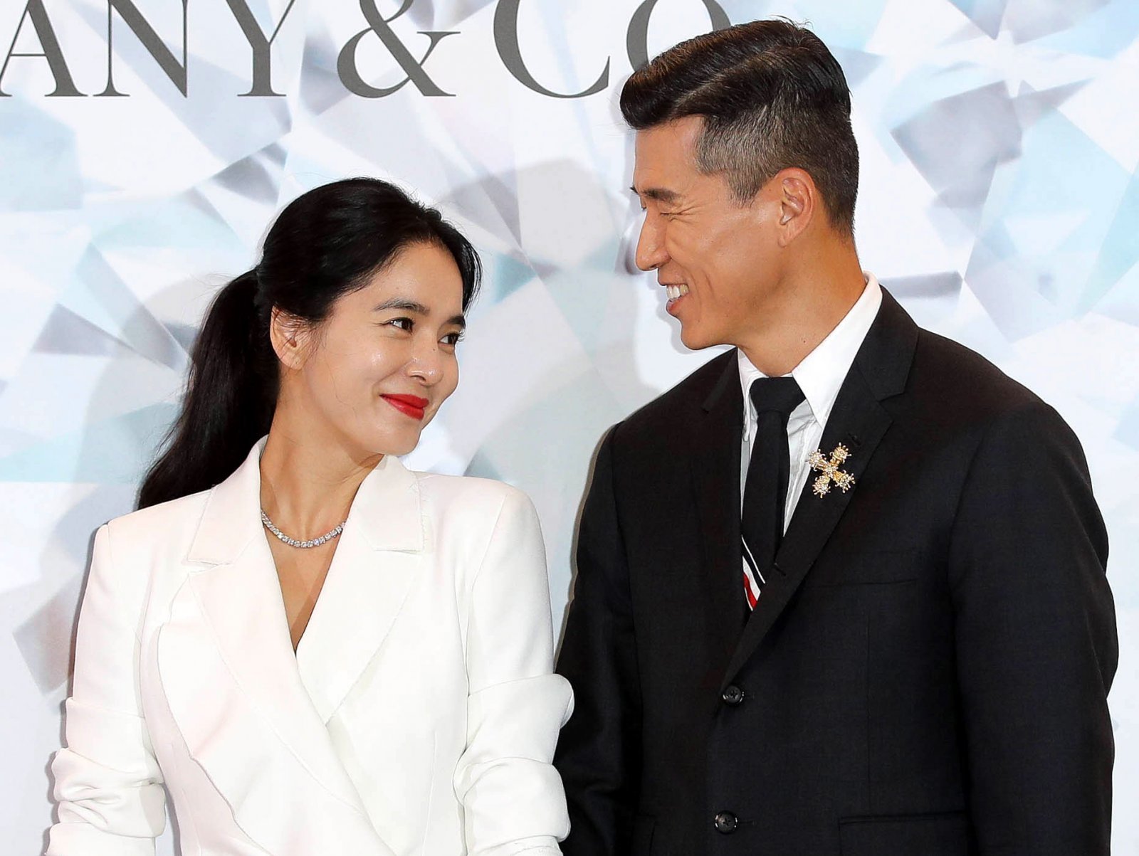 정혜영-션 부부. 스포츠동아DB