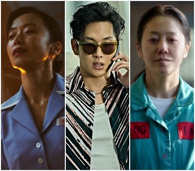 ‘길복순’ 전도연·‘사마귀’ 임시완·‘사마귀: 살인자의 외출’ 고현정, 사진제공|넷플릭스·SBS