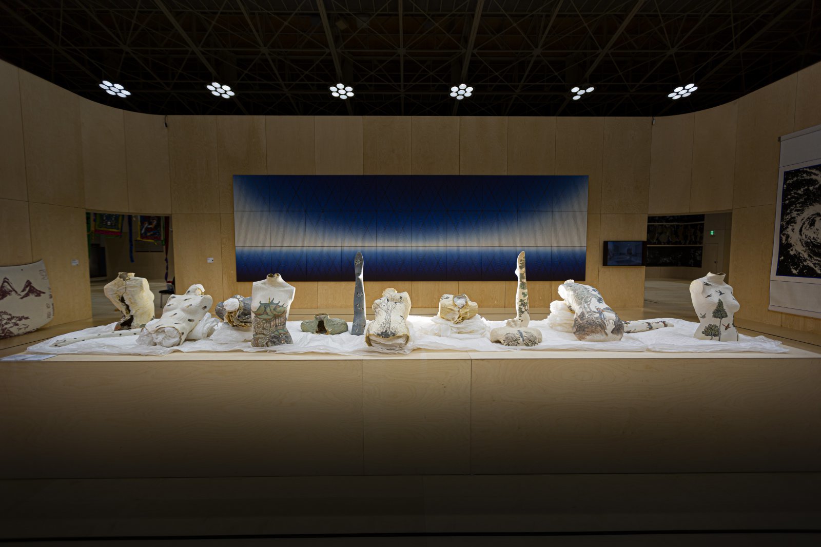 목포 실내체육관 전시 전경