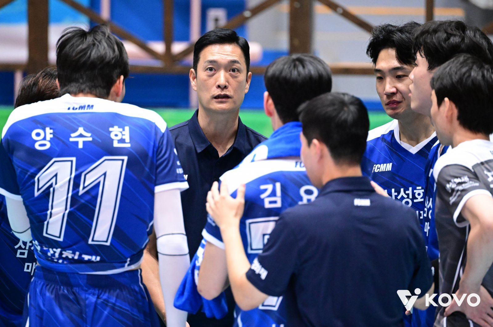 김상우 삼성화재 감독은 새 시즌에도 한뼘 성장, 한 걸음 도약을 기대한다. 최근 여수에서 개최된 컵대회에서 희망과 과제를 동시에 확인했다. 사진제공｜KOVO
