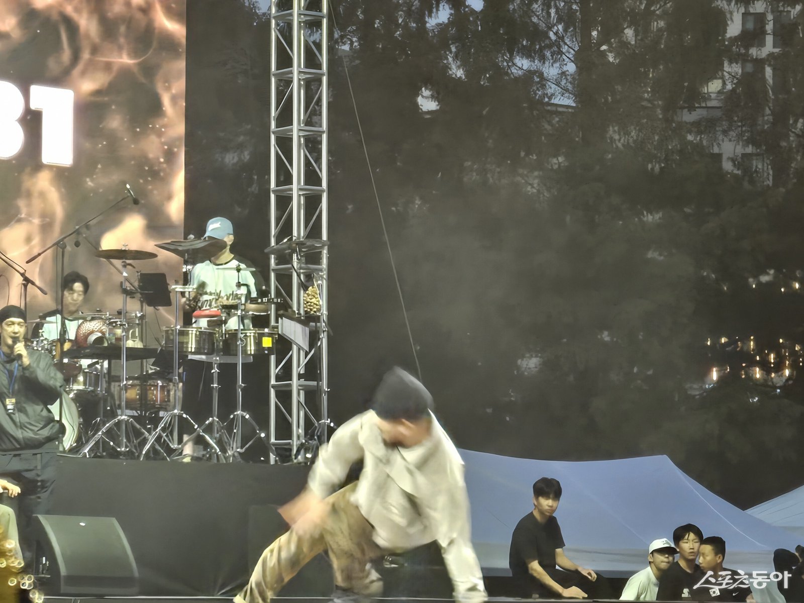 28일 오후 6시30분 현재, 세계 최정상급 B-boy와 B-girl들이 총상금 3,090만 원을 두고 5:5 크루 배틀, 1:1 일반부, 키즈 배틀에서 치열한 경쟁을 벌였다. 사진|장관섭 기자