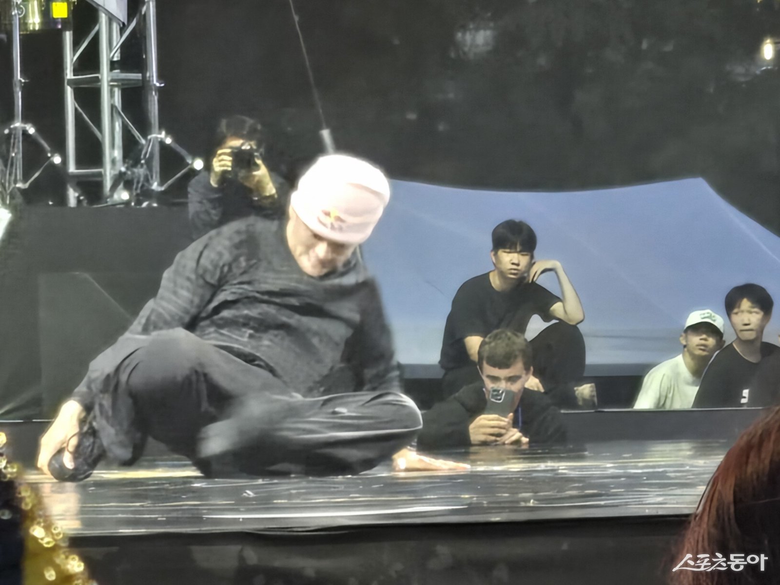 28일 오후 6시30분 현재, 세계 최정상급 B-boy와 B-girl들이 총상금 3,090만 원을 두고 5:5 크루 배틀, 1:1 일반부, 키즈 배틀에서 치열한 경쟁을 벌였다. 사진|장관섭 기자