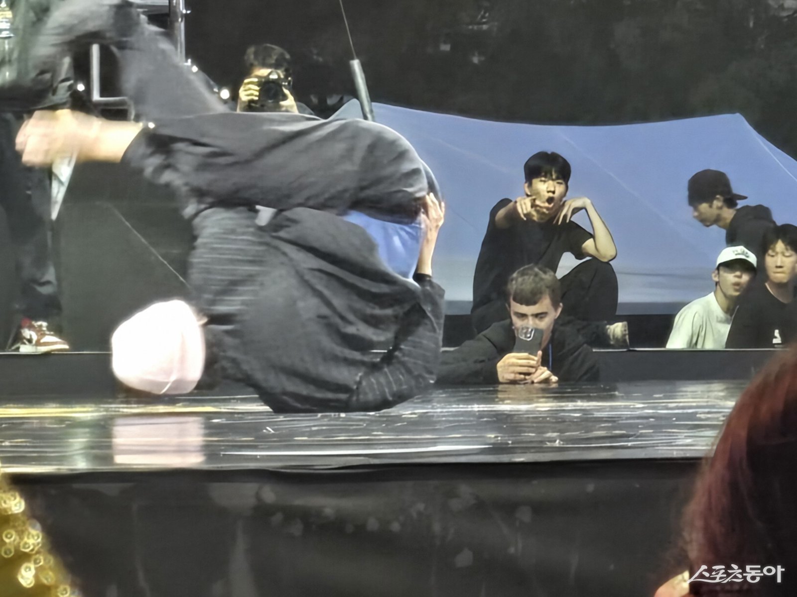 28일 오후 6시30분 현재, 세계 최정상급 B-boy와 B-girl들이 총상금 3,090만 원을 두고 5:5 크루 배틀, 1:1 일반부, 키즈 배틀에서 치열한 경쟁을 벌였다. 사진|장관섭 기자