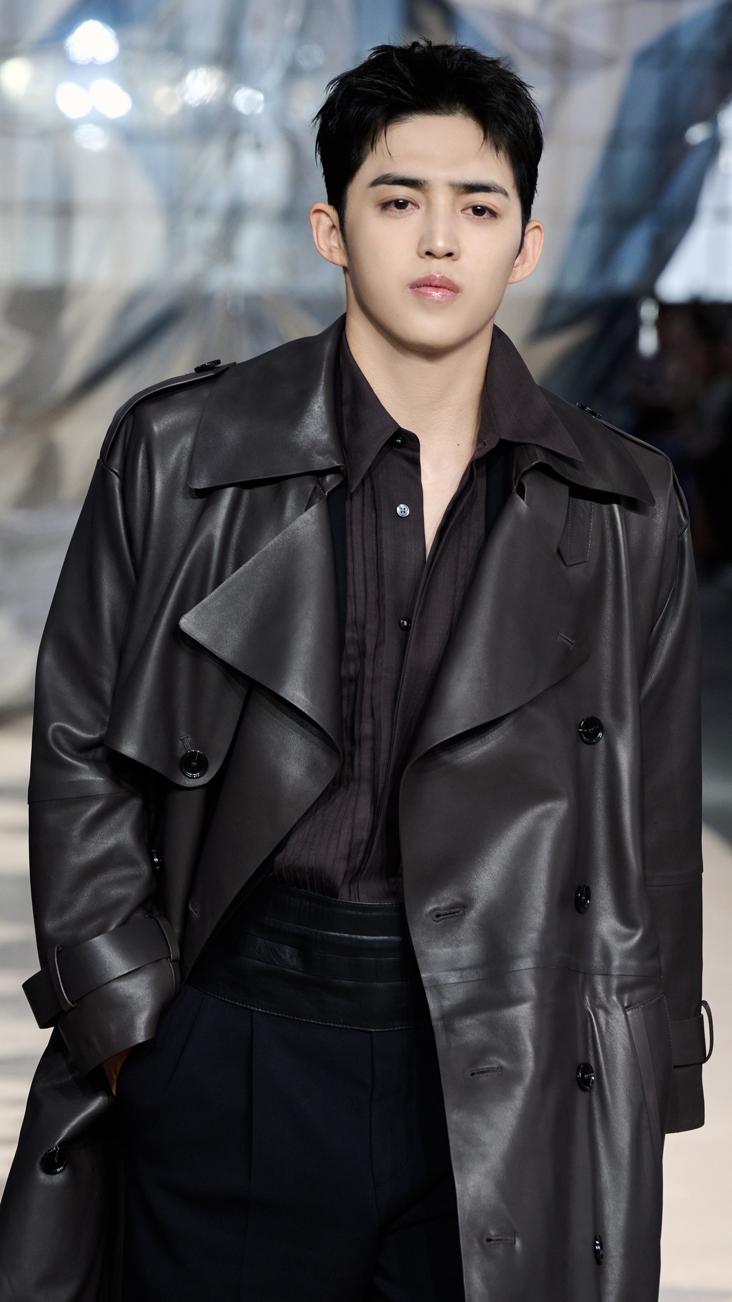 BTS 진·RM, 세븐틴 에스쿱스(사진), 에스파 등 K팝 스타들이 밀라노 패션위크를 화려하게 빛내며 세계 패션계에서 막강한 존재감을 입증했다.사진제공 | 보스