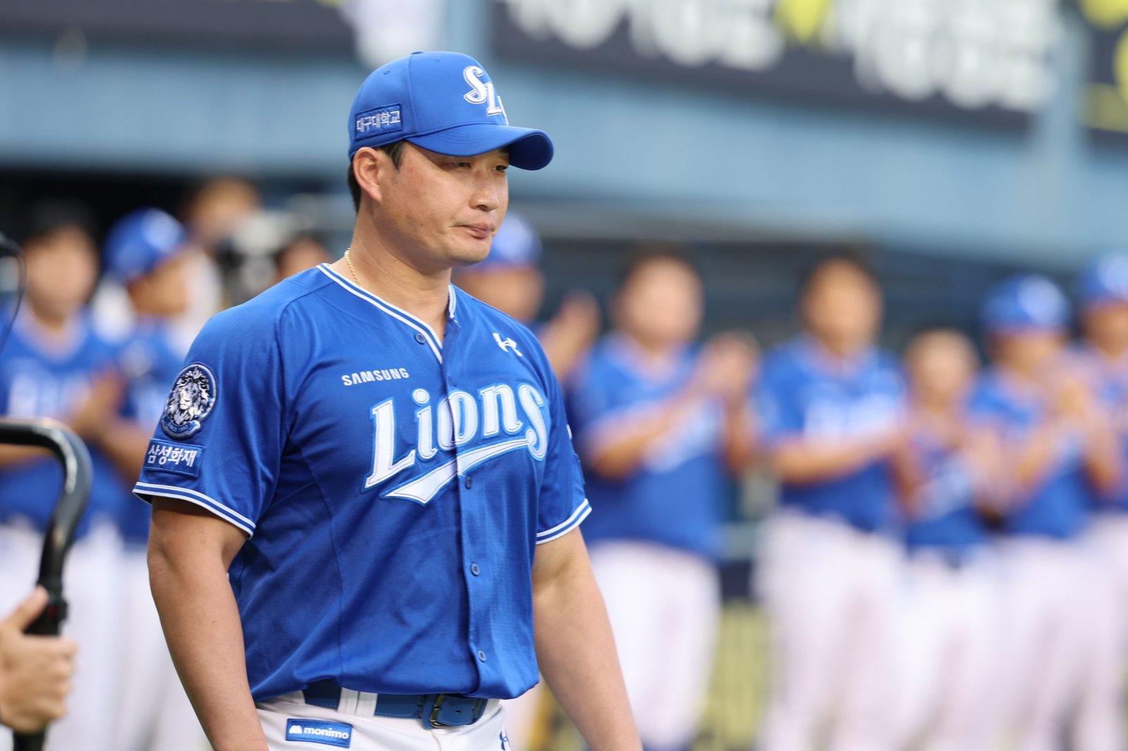 삼성 라이온즈 오승환이 은퇴식이 열리는 30일 대구 KIA 타이거즈전에 앞서 특별 엔트리로 1군에 등록됐다. 뉴시스