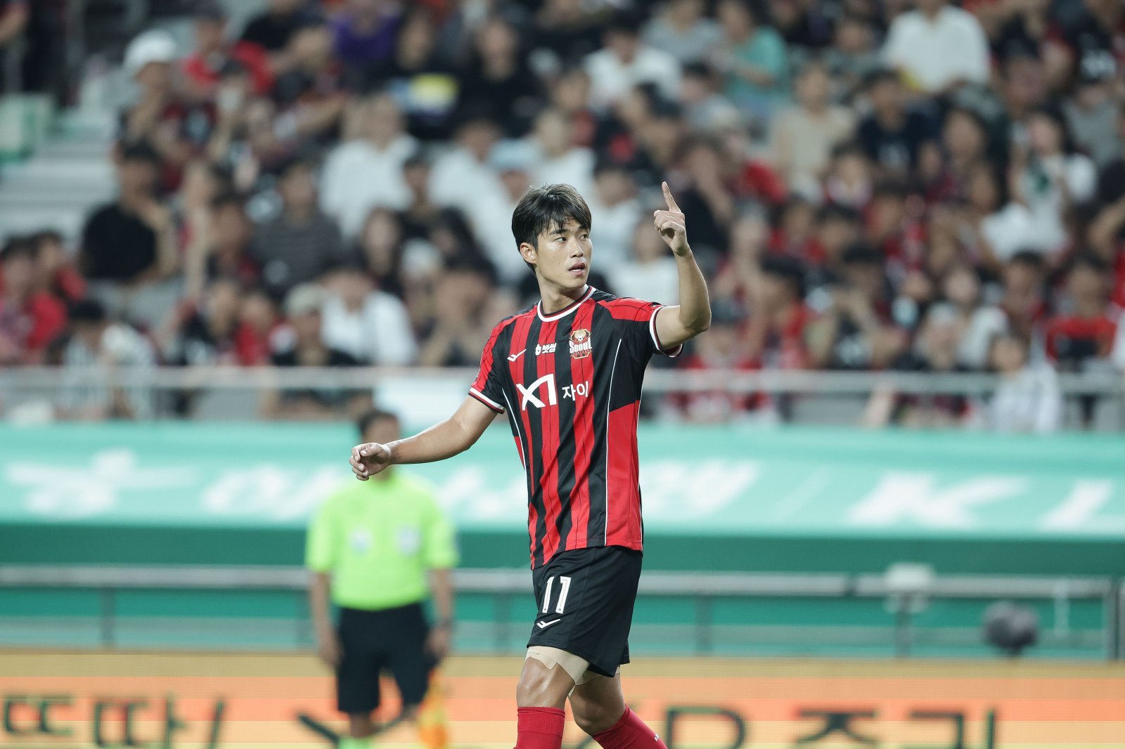 서울은 30일 오후 7시 서울월드컵경기장에서 부리람 유나이티드(태국)와 2025~2026 아시아축구연맹(AFC) 챔피언스리그 엘리트(ACLE) 동아시아권역 리그 스테이지 2차전에 나선다. 천성훈이 서울 이적 후 첫 선발 명단에 이름을 올렸다. 사진제공|한국프로축구연맹