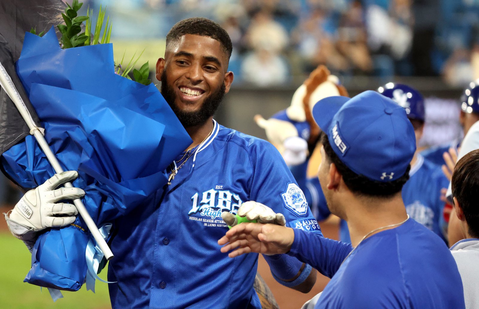 삼성 디아즈가 2015년 박병호 이후 10년만에 50홈런 고지를 밟았다. 뉴시스