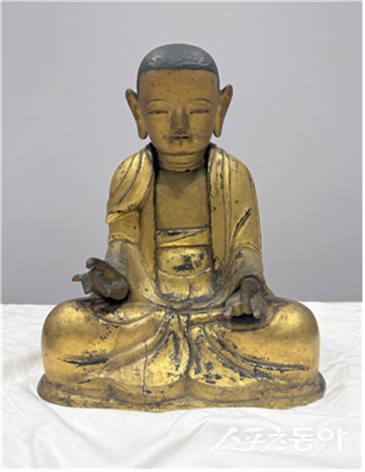 부산시 ‘목조지장보살좌상’ 문화유산 1점 신규 지정. (사진제공=부산시)