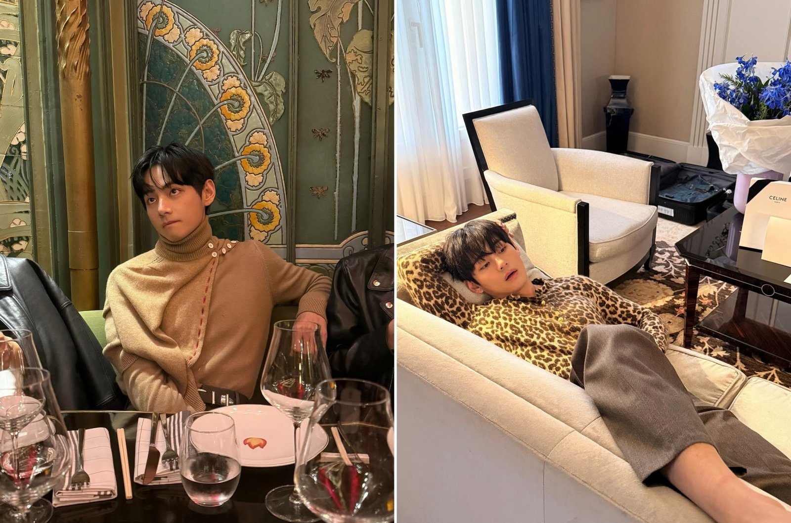 방탄소년단 뷔 SNS