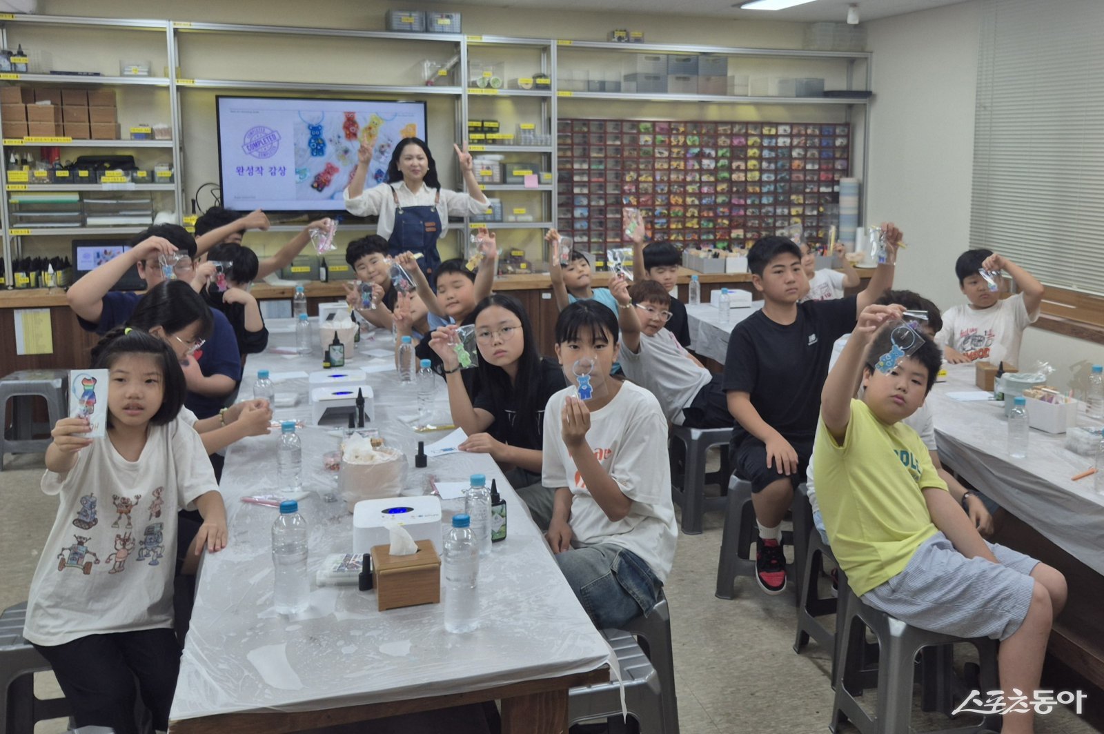 지난 8월 진행한 부산시민공원 문화예술촌 공방 재능기부 프로그램. (사진제공=부산시설공단)