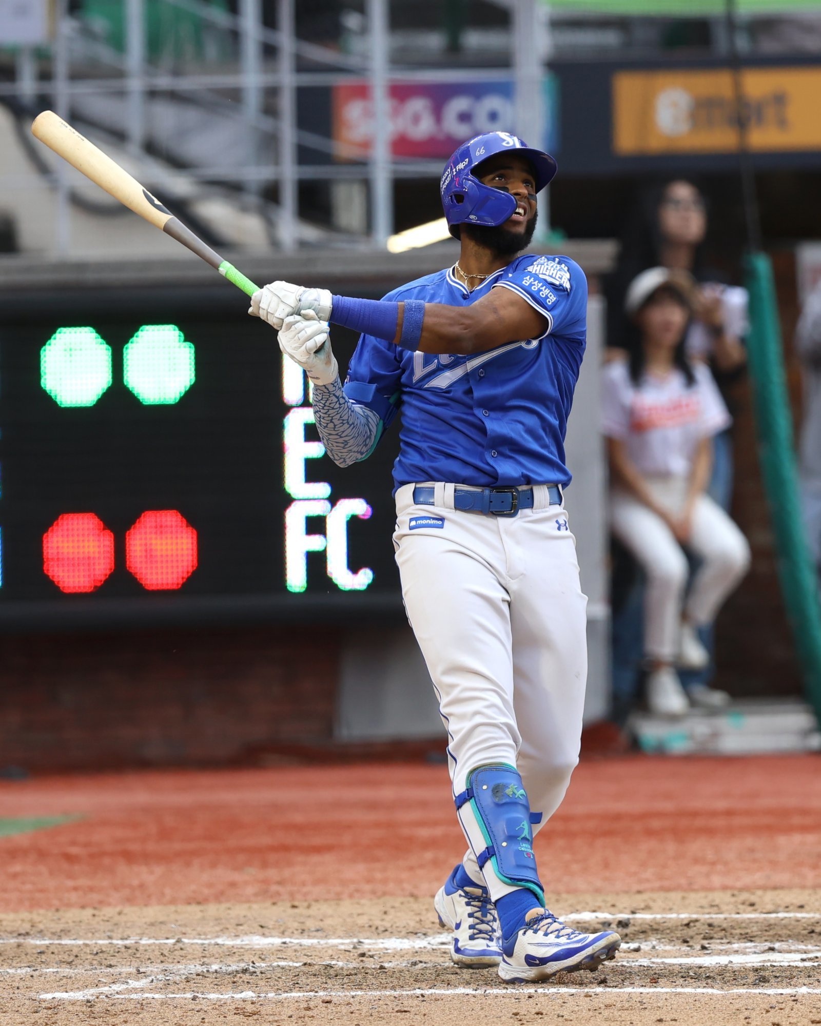 삼성 르윈 디아즈. 사진제공|삼성 라이온즈