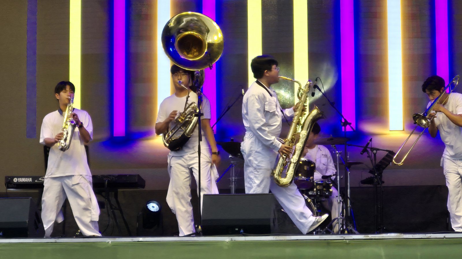 금관악기의 파워풀한 매력을 유감없이 보여준 붐비트. 파주 | 양형모 기자