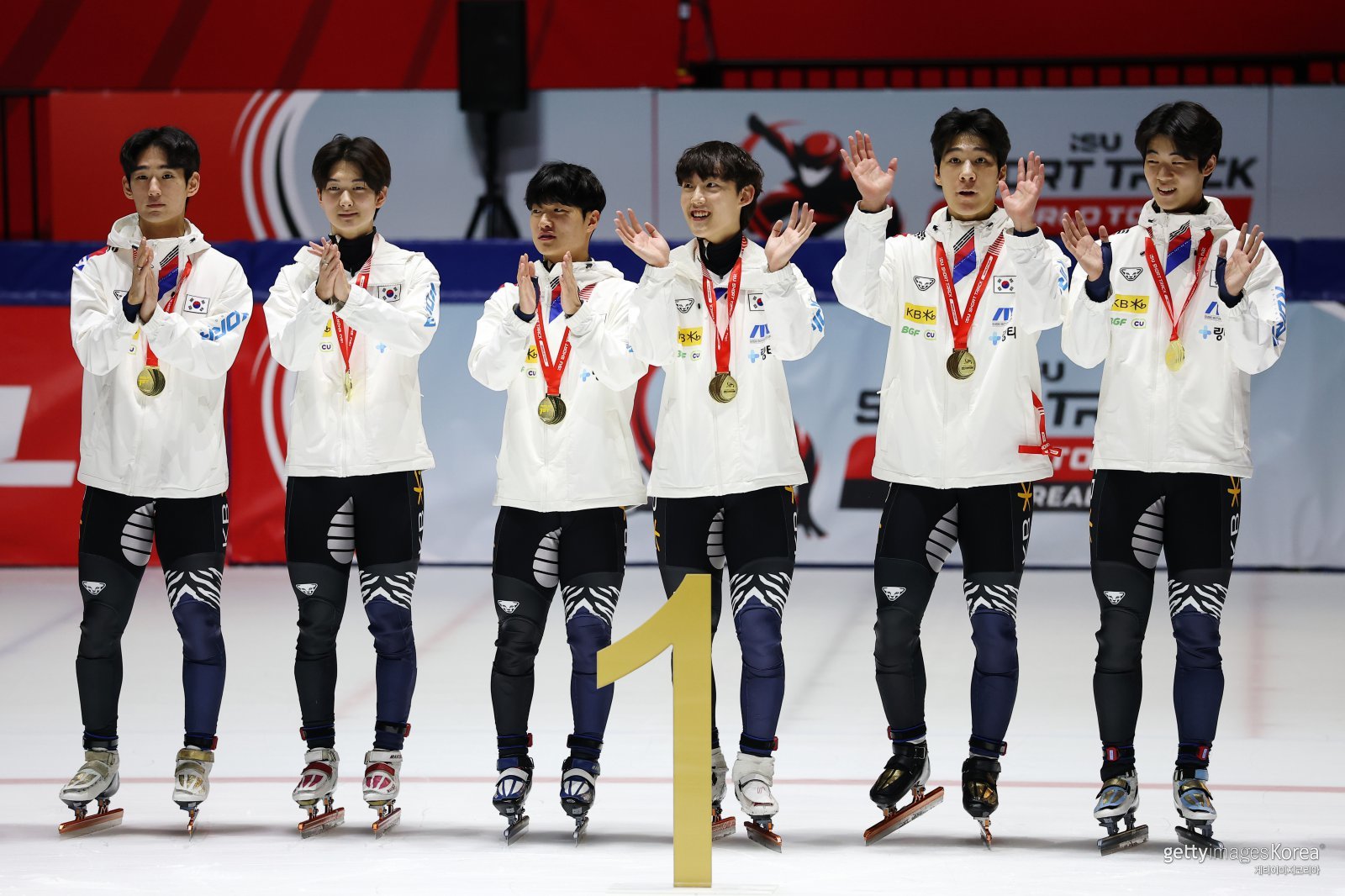 한국 남자 쇼트트랙. 사진=게티이미지코리아