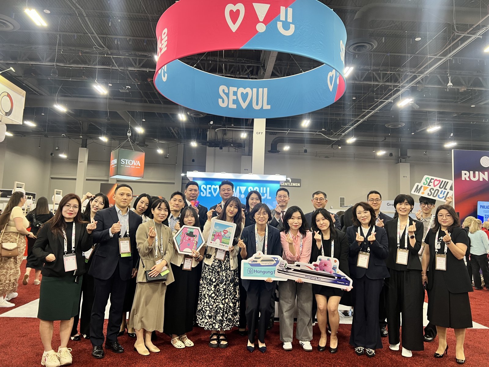 2025 IMEX America 서울 홍보관 전경