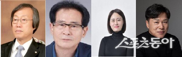 2025 이호우·이영도 시조문학상 수상자(왼쪽부터 손수성, 최영효, 이현정, 정원일) 사진제공 ㅣ 청도군