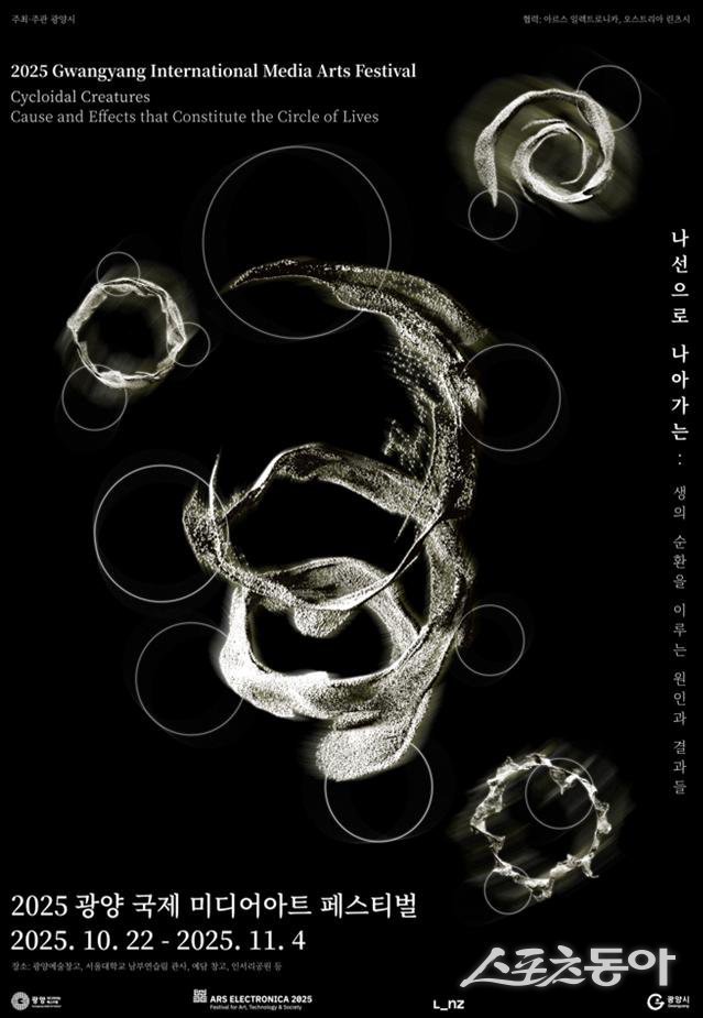 2025 광양 국제미디어아트 페스티벌 행사 포스터. 사진제공=광양시