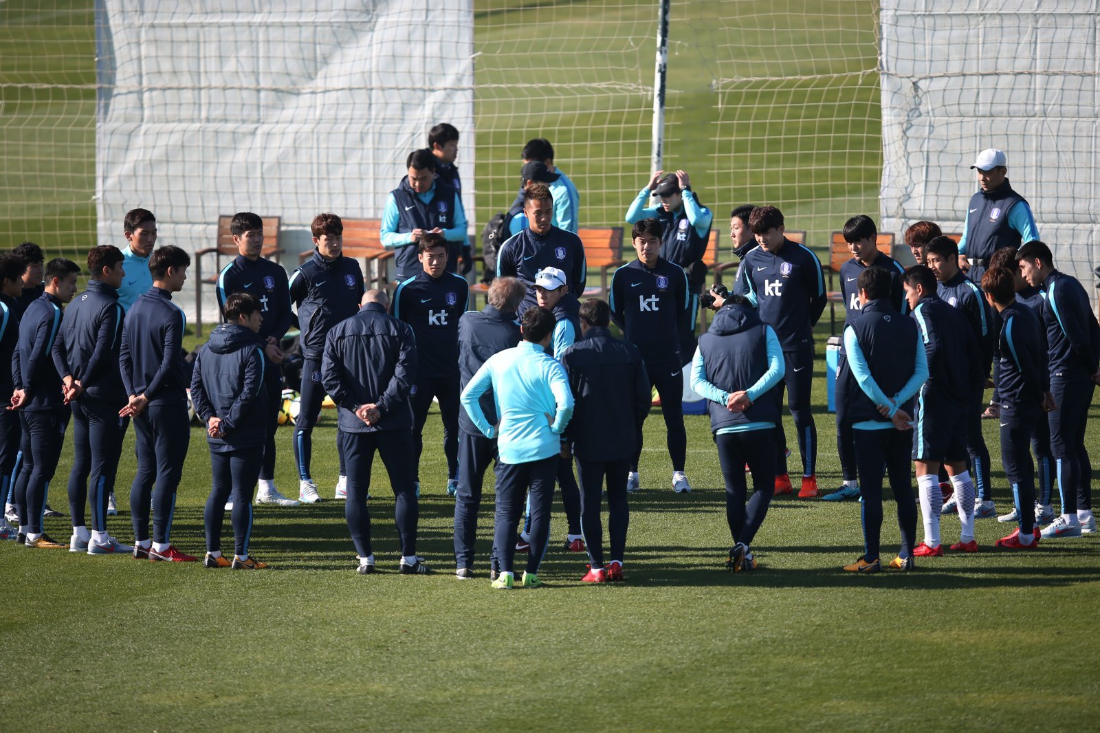 2018러시아월드컵을 앞둔 2018년 초에도 신태용 감독이 이끈 당시 대표팀은 튀르키예 안탈리아에서 단기훈련을 진행했다. 사진제공｜대한축구협회