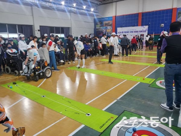 제2회 동구 장애인 재활 어울림 체육대회 당시 모습. 사진제공ㅣ대구 동구