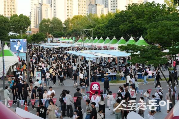 지난해 열린 떡볶이 페스티벌 행사 전경. 사진제공ㅣ대구 북구