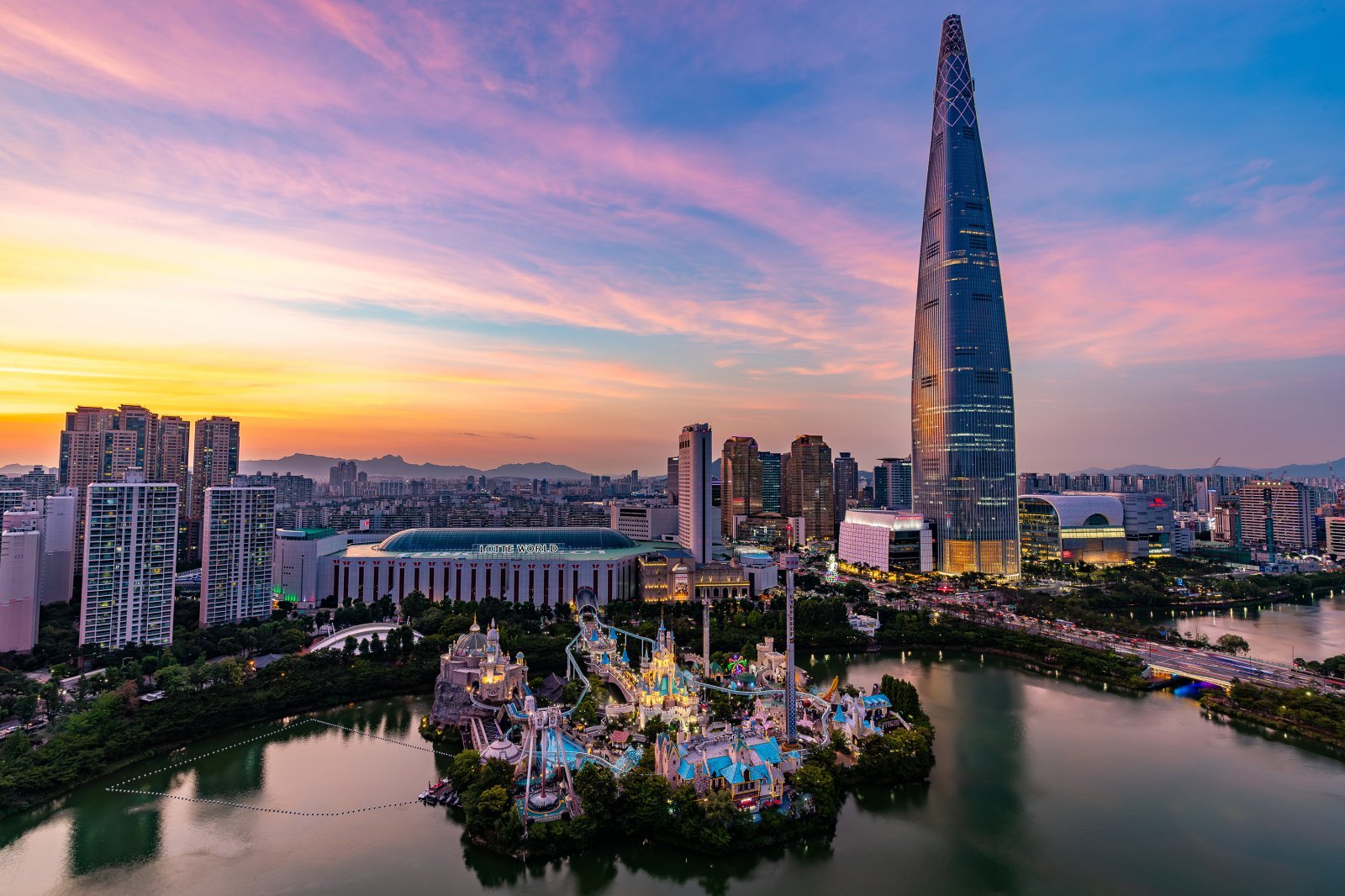 롯데월드 전경