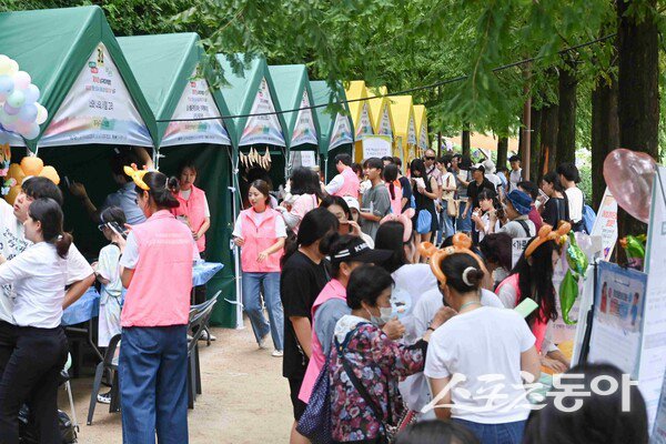 2024년 ‘제14회 남구복지박람회’ 체험부스. 사진제공ㅣ대구 남구