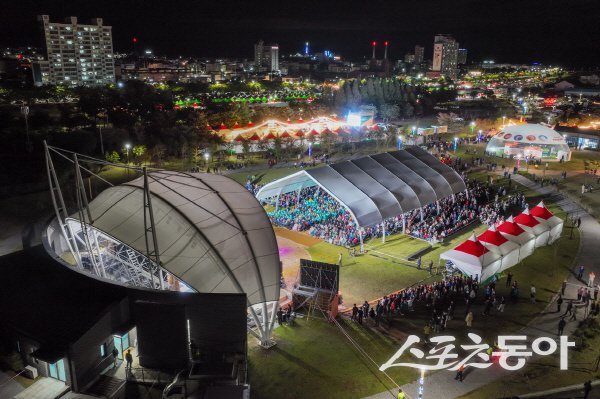 2025경북영주 풍기인삼축제’와 ‘2025영주장날 농특산물대축제’ 행사장 전경. 사진제공 ㅣ 영주시