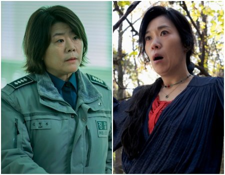 영화 ‘하얀 차를 탄 여자’ 이정은·‘어쩔수가없다’ 염혜란, 사진제공|바이포엠스튜디오·CJ ENM