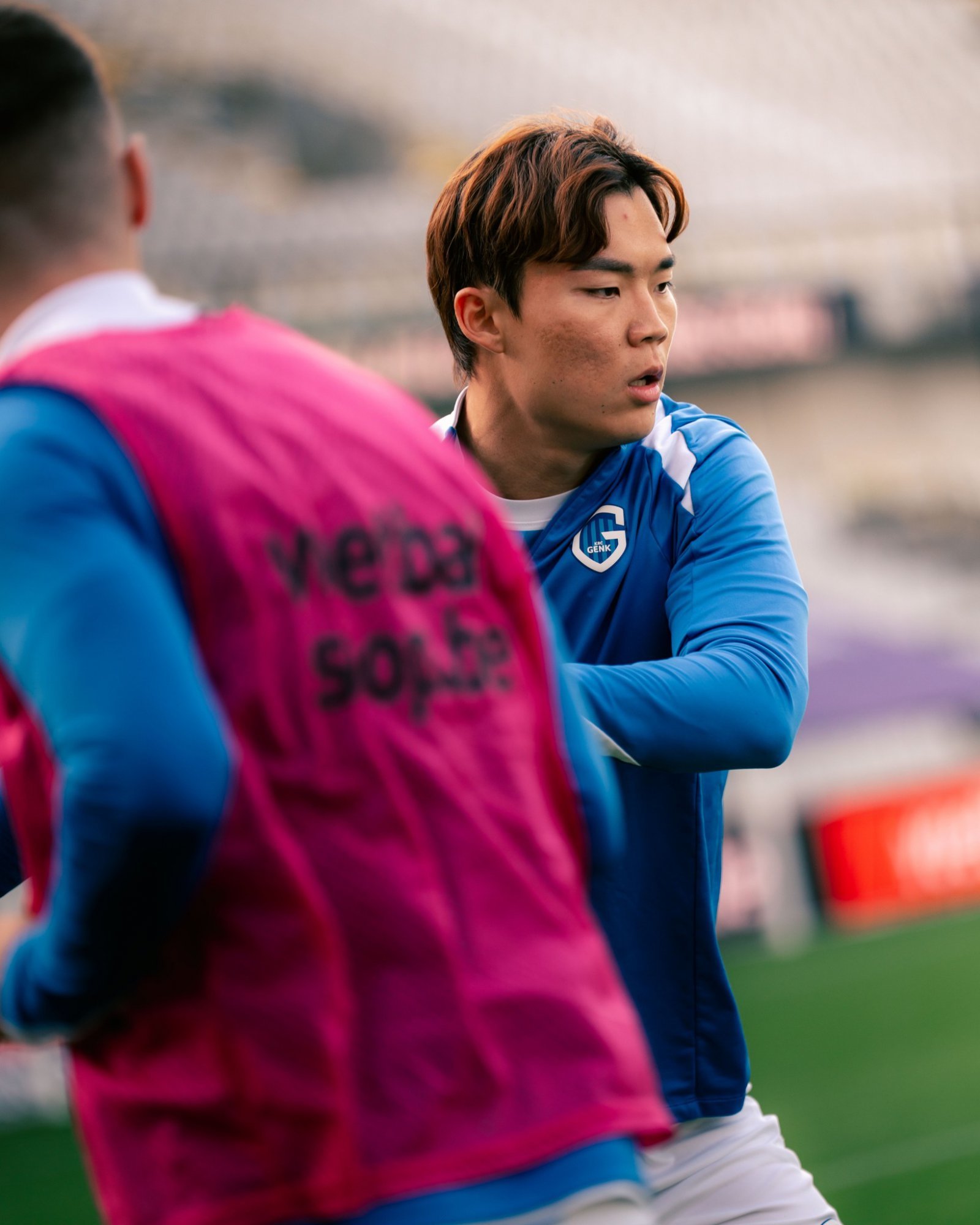 오현규는 20일(한국시간) 벨기에 브뤼헤의 얀 브레이델 스타디움에서 끝난 2025~2026시즌 벨기에 프로리그 11라운드 세르클러 브뤼헤와의 원정경기에서 1골·1도움을 기록했다. 사진출처|헹크 페이스북