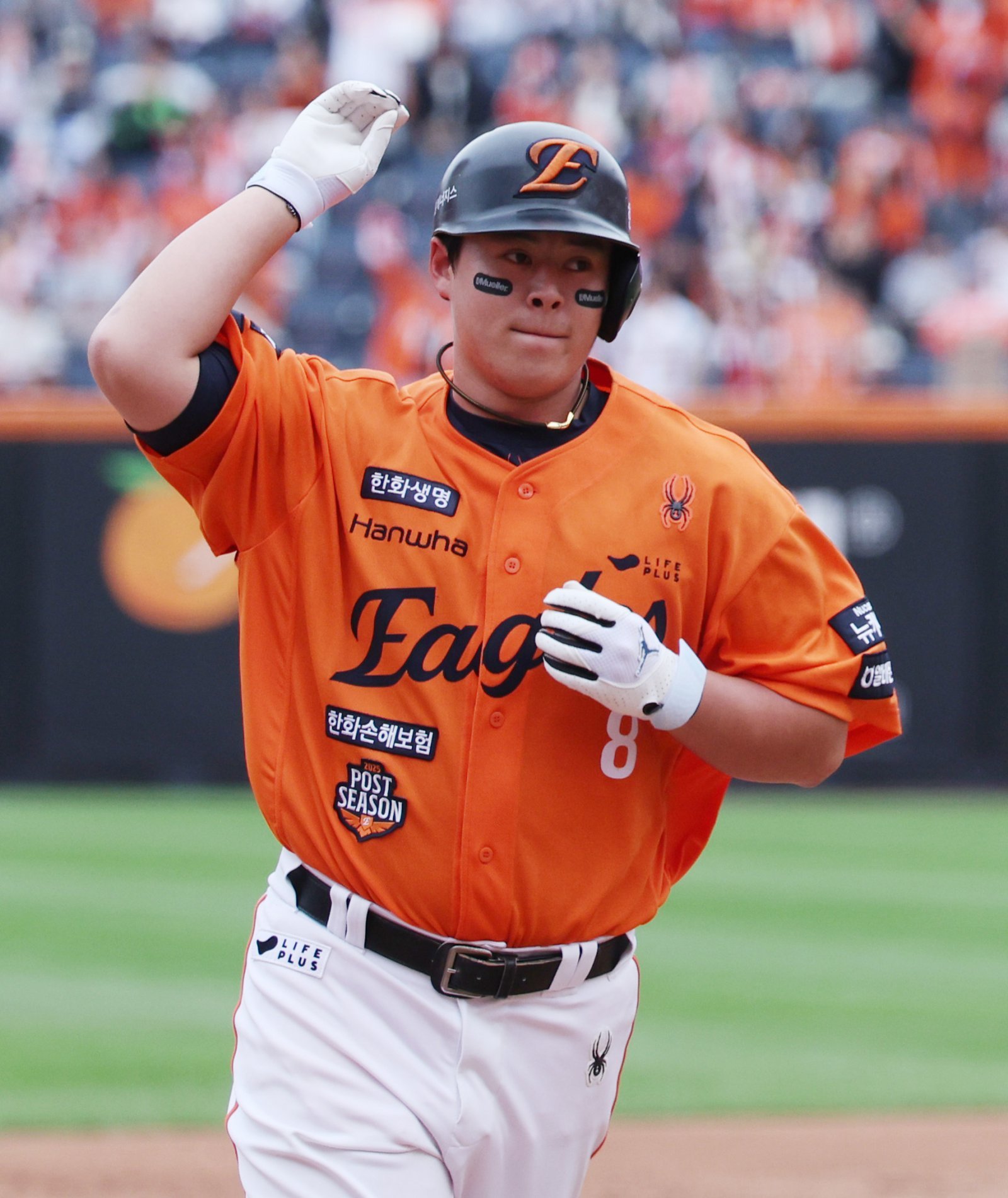 한화는 PO 2차전 대전 삼성과 홈경기부터 본격적으로 홈런포를 가동하기 시작했다. 대전|뉴시스