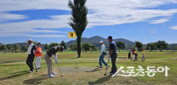 지난해 열린 구미배 전국 파크 골프대회. 사진제공ㅣ구미시